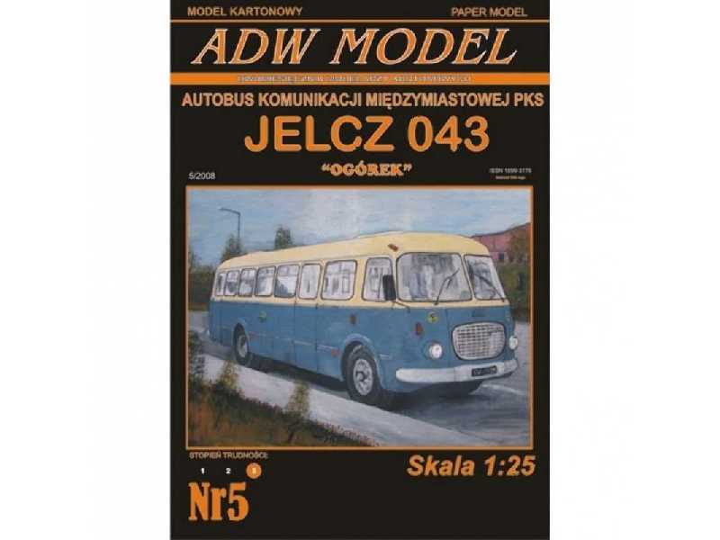 Autobus komunikacji międzymiasyowej Jelcz "Ogórek" 043 - zdjęcie 1 Autobus komunikacji międzymiasyowej Jelcz "Ogórek" 043 - zdjęcie 1