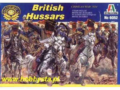 Figurki - Brytyjscy huzarzy - Wojna Krymska 1854 - zdjęcie 1