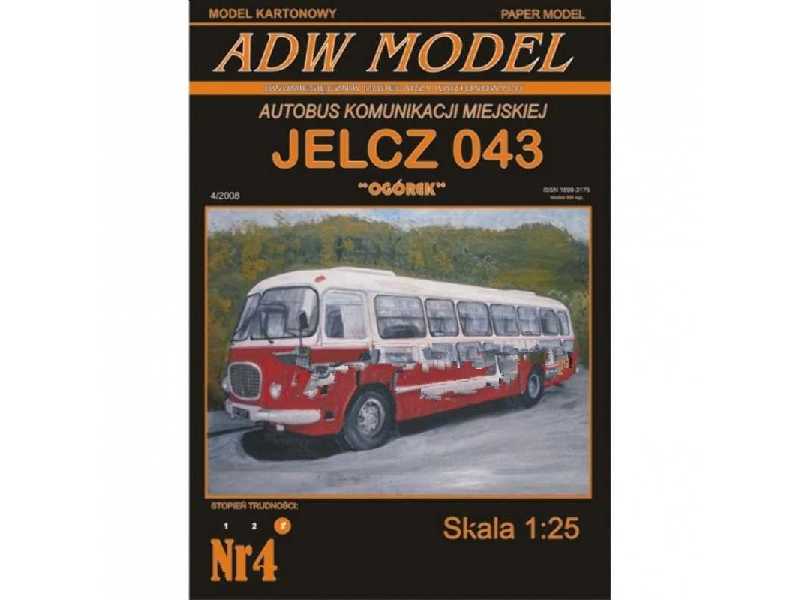 Autobus komunikacji miejskiej Jelcz 043 Ogórek - zdjęcie 1