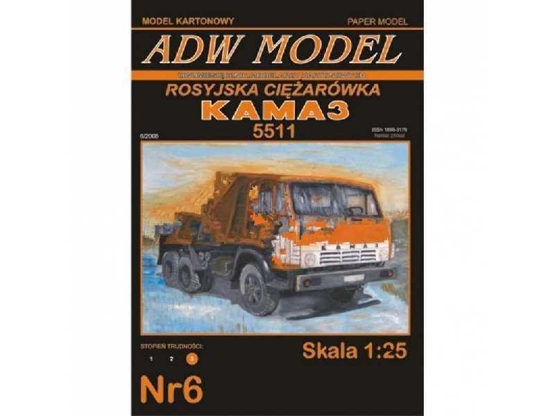 Rosyjska Ciężarówka Kamaz 5511 - zdjęcie 1