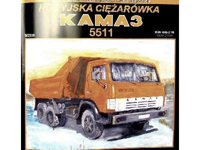 Rosyjska Ciężarówka Kamaz 5511 - zdjęcie 2