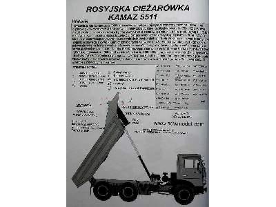 Rosyjska Ciężarówka Kamaz 5511 - zdjęcie 12