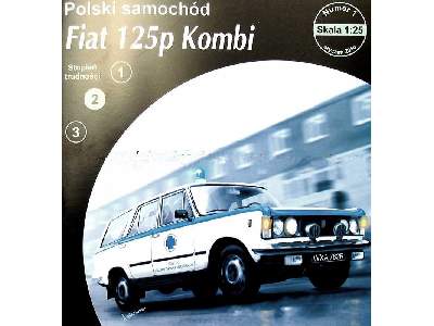 Polski Samochód Fiat 125p Kombi Karetka - zdjęcie 2