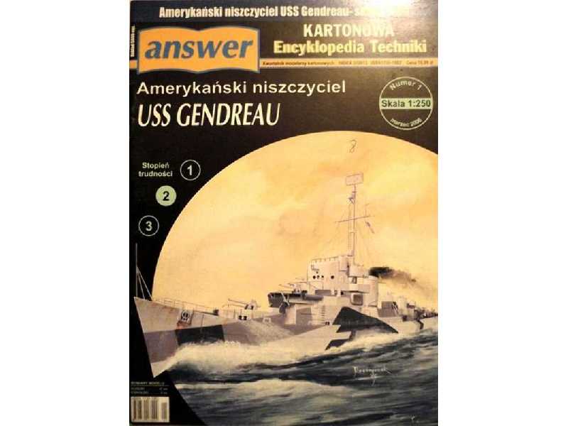 Amerykański niszczyciel USS Gendreau - zdjęcie 1