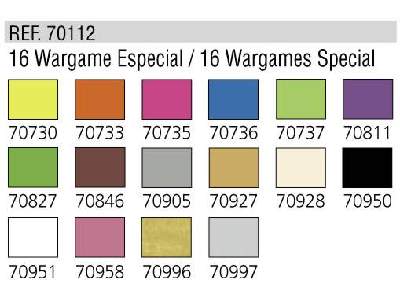 Zestaw farb Model Color - Wargames Special - 16 farb - zdjęcie 2