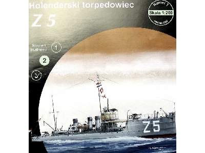 Holenderski torpedowiec Z-5 - zdjęcie 2