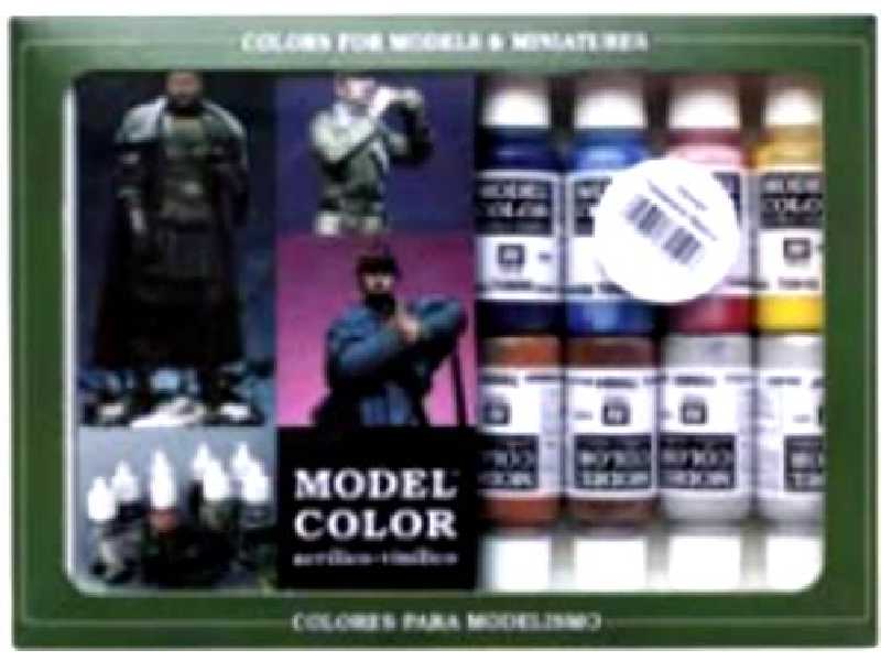 Zestaw farb Model Color - Niemiecki kamuflaż II W.Ś. - 16 farb - zdjęcie 1 Zestaw farb Model Color - Niemiecki kamuflaż II W.Ś. - 16 farb - zdjęcie 1