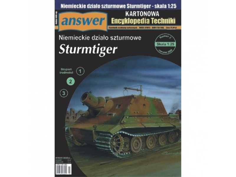 Niemieckie działo szturmowe Sturmtiger - zdjęcie 1 Niemieckie działo szturmowe Sturmtiger - zdjęcie 1