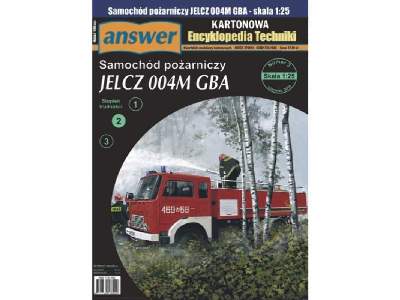Samochód pożarniczy Jelcz 004M GBA - zdjęcie 1