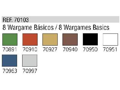 Zestaw farb Model Color - Wargames Basics - 8 farb - zdjęcie 2