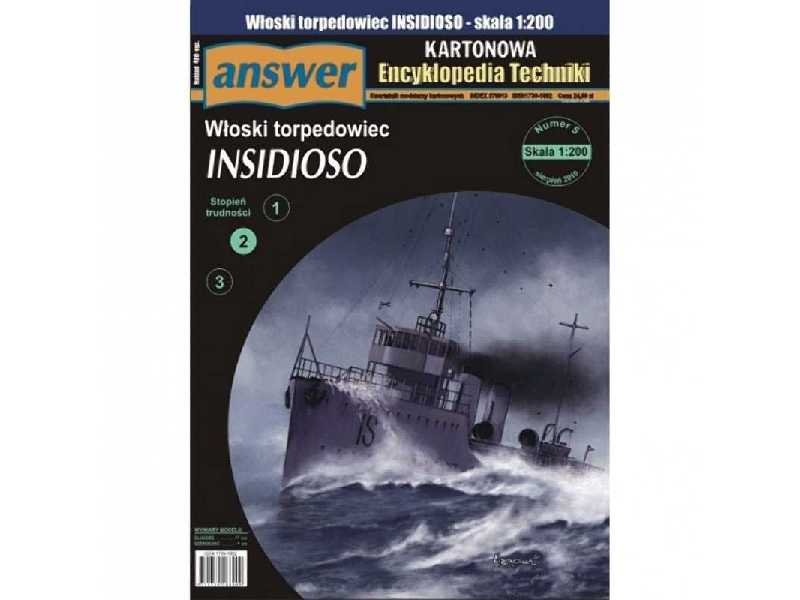 Włoski torpedowiec Insidioso - zdjęcie 1 Włoski torpedowiec Insidioso - zdjęcie 1