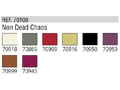 Zestaw farb Model Color - Non Dead Chaos - 8 farb - zdjęcie 2