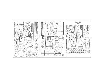Zestaw Laserowy Samolot myśliwsko-bojowy Su-7 BM - zdjęcie 1