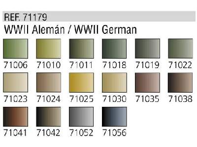 Zestaw farb Model Air - Niemcy II W.Ś. - 16 farb - zdjęcie 2