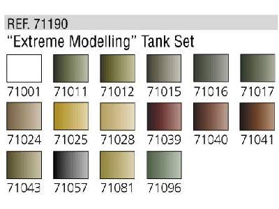 Zestaw farb Model Air - Czołgi, pojazdy bojowe - 16 farb - zdjęcie 2