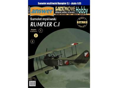 Samolot myśliwski Rumpler C.I - zdjęcie 1