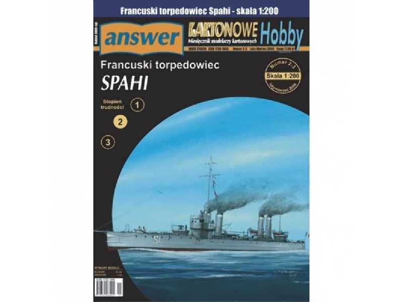 Francuski torpedowiec SPAHI - zdjęcie 1 Francuski torpedowiec SPAHI - zdjęcie 1