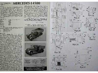 Niemiecka ciężarówka Mercedes L4500 ciężarówka - zdjęcie 6