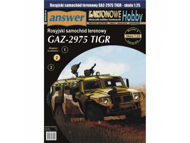 Rosyjski samochód terenowy GAZ-2975 TIGR - zdjęcie 1 Rosyjski samochód terenowy GAZ-2975 TIGR - zdjęcie 1