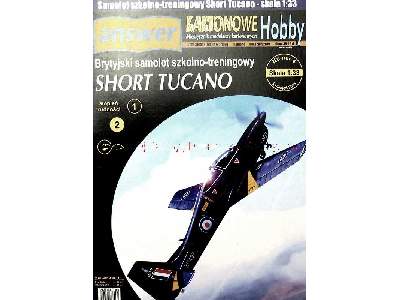 Brytyjski samolot szkolno-treningowy SHORT TUCANO - zdjęcie 2