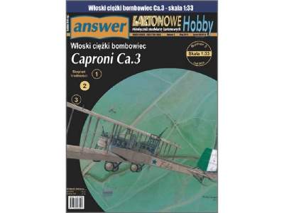 Włoski ciężki bombowiec Caproni Ca.3 - zdjęcie 1