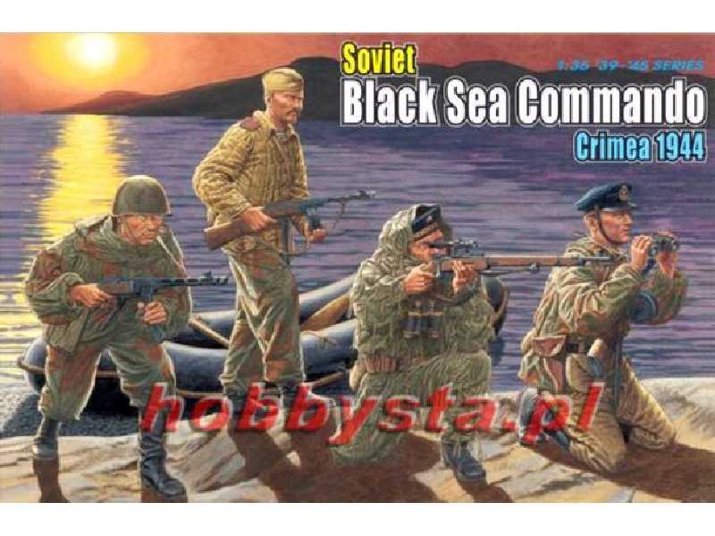 Figurki Sowieccy komandosi, Krym 1944 - zdjęcie 1 Figurki Sowieccy komandosi, Krym 1944 - zdjęcie 1