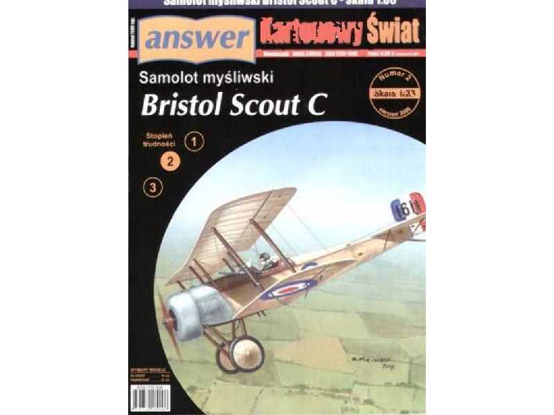 Samolot myśliwski Bristol Scout C - zdjęcie 1 Samolot myśliwski Bristol Scout C - zdjęcie 1