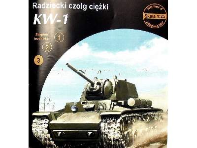 Radziecki czołg ciężki KW-1 - zdjęcie 2