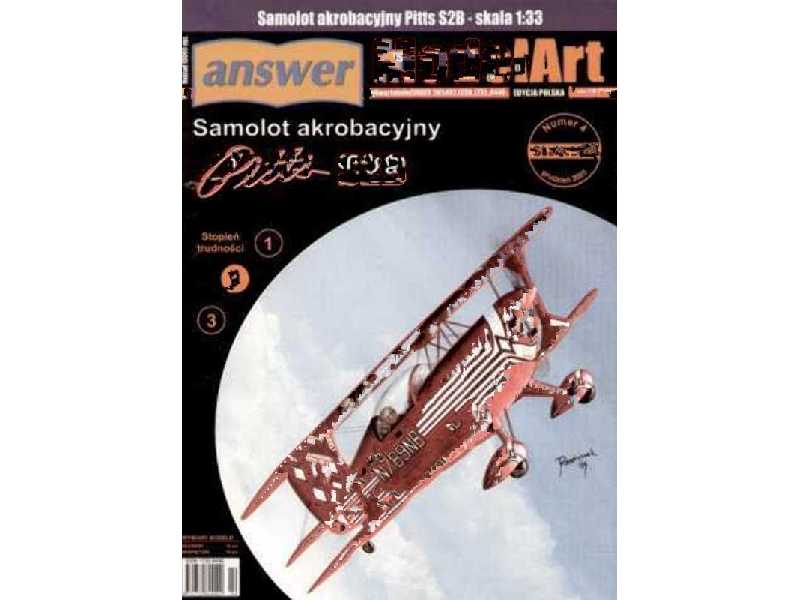 Samolot akrobacyjny Pitts S2B - zdjęcie 1 Samolot akrobacyjny Pitts S2B - zdjęcie 1