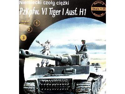 Niemiecki czołg ciężki PzKpfw. VI Tiger I Ausf. H1 - zdjęcie 2