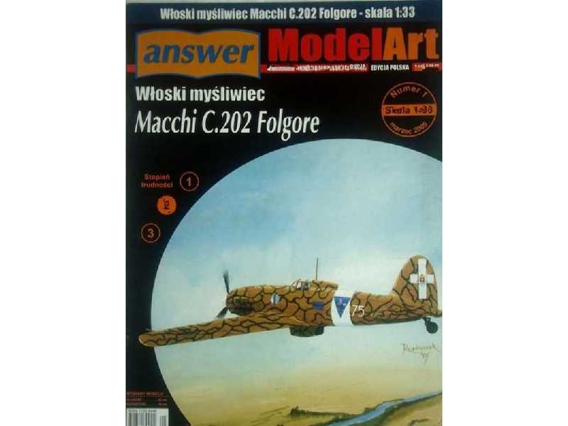 Włoski myśliwiec Macchi C.202 Folgore - zdjęcie 1 Włoski myśliwiec Macchi C.202 Folgore - zdjęcie 1