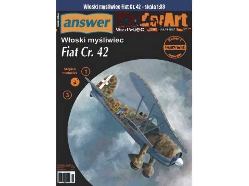 Włoski myśliwiec Fiat CR.42 - zdjęcie 1 Włoski myśliwiec Fiat CR.42 - zdjęcie 1