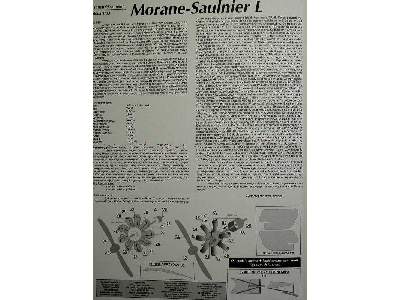 Francuski myśliwiec Morane-Saulnier L - zdjęcie 3