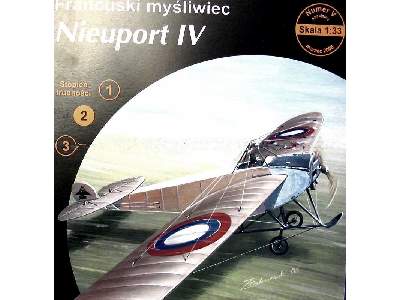 Francuski myśliwiec Nieuport IV - zdjęcie 2