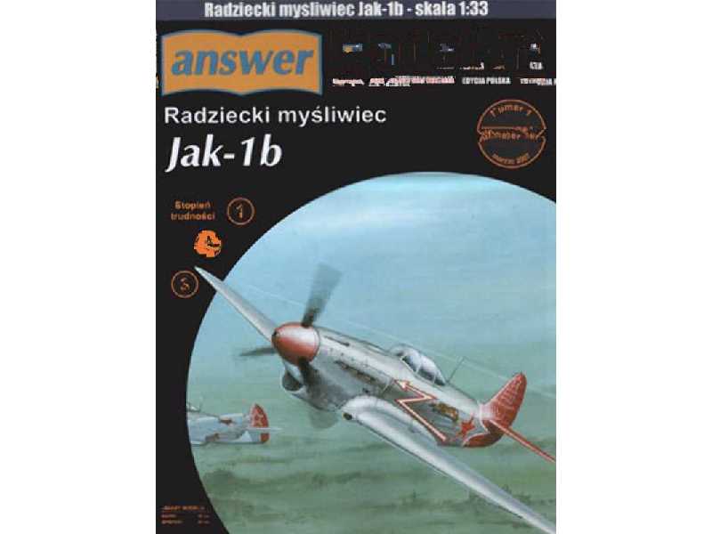 Radziecki myśliwiec Jak-1b - zdjęcie 1 Radziecki myśliwiec Jak-1b - zdjęcie 1