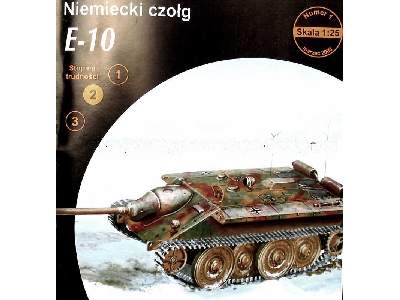 Niemiecki czołg E-10 - zdjęcie 2