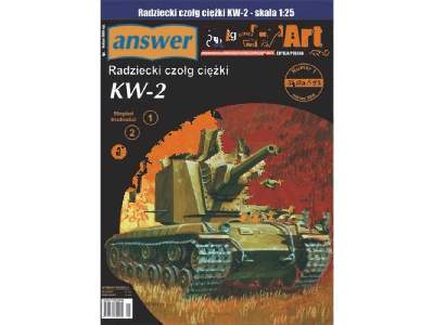 Radziecki czołg ciężki KW-2 - zdjęcie 1