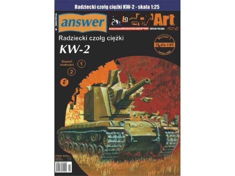 Radziecki czołg ciężki KW-2 - zdjęcie 1