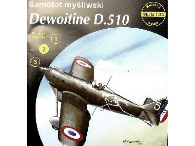 Samolot myśliwski Dewoitine D.510 - zdjęcie 2