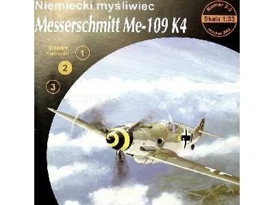 Niemiecki myśliwiec Messerschmitt Me-109 K4 - zdjęcie 2