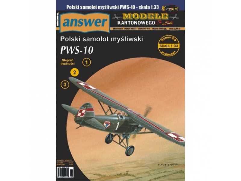 Polski samolot myśliwski PWS-10 - zdjęcie 1