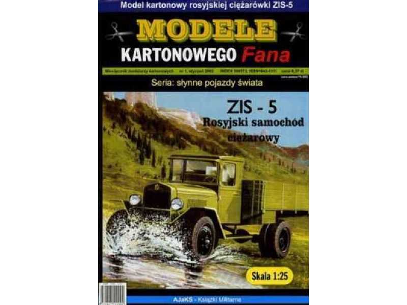 Rosyjski samochód ciężarowy ZIS-5 - zdjęcie 1 Rosyjski samochód ciężarowy ZIS-5 - zdjęcie 1