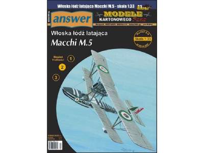 Włoska łódź latająca Macchi M.5 wydanie II - zdjęcie 1