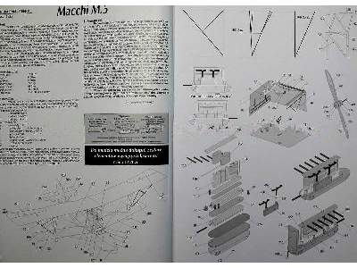 Włoska łódź latająca Macchi M.5 wydanie II - zdjęcie 3