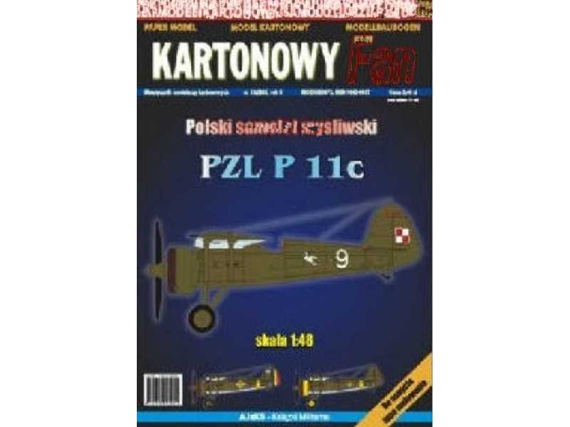 Polski samolot myśliwski PZL P 11c - zdjęcie 1 Polski samolot myśliwski PZL P 11c - zdjęcie 1