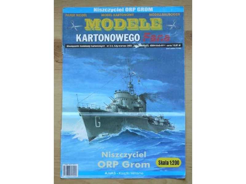 Niszczyciel ORP Grom - zdjęcie 1 Niszczyciel ORP Grom - zdjęcie 1