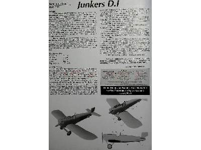 Samolot myśliwski Junkers D.I - zdjęcie 3