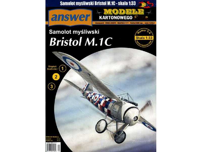 Samolot myśliwski Bristol M.1C - zdjęcie 1 Samolot myśliwski Bristol M.1C - zdjęcie 1