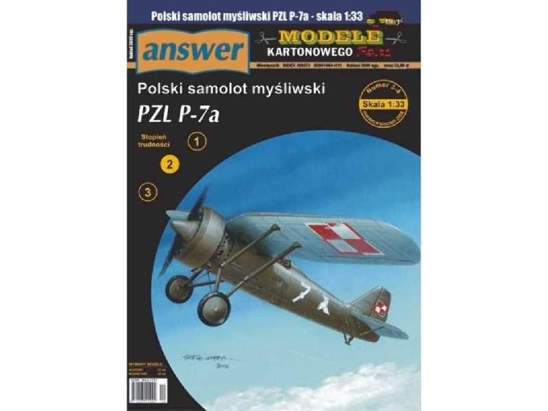 Polski samolot myśliwski PZL P.7a - zdjęcie 1 Polski samolot myśliwski PZL P.7a - zdjęcie 1