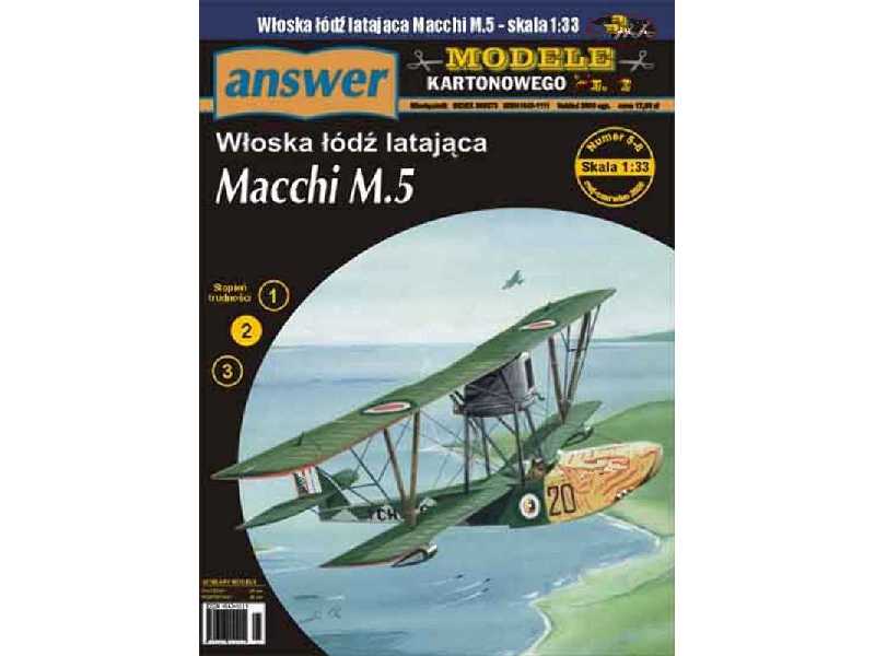 Włoska łódź latająca Macchi M.5 - zdjęcie 1 Włoska łódź latająca Macchi M.5 - zdjęcie 1